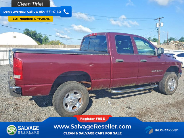 Used 2003 Dodge Ram 2500 Truck 4x4 Quad Cab image 4
