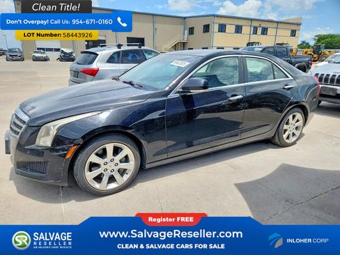 Used 2013 Cadillac ATS Luxury w/ Driver Awareness Package AWD/4WD image 1