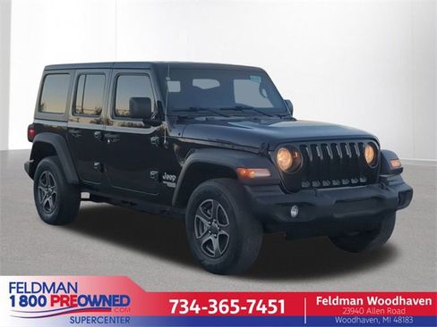 Certified 2018 Jeep Wrangler Unlimited Sport S image 1
