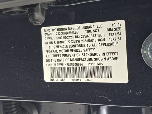 Used 2018 Honda CR-V EX image 35