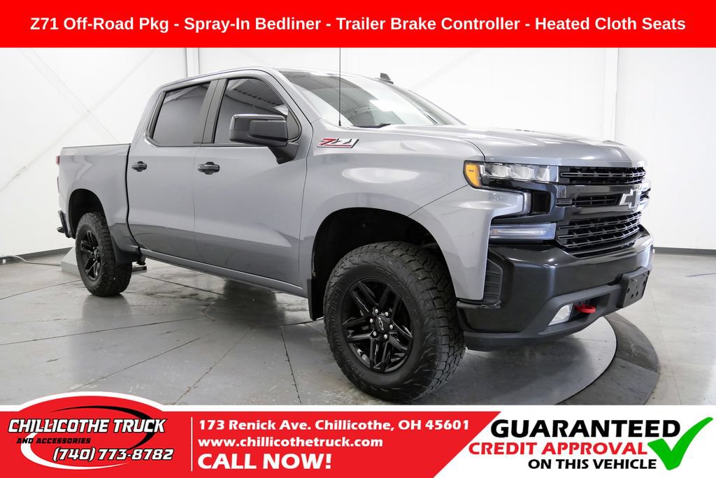 Used 2021 Chevrolet Silverado 1500 LT Trail Boss w/ Bed Protection Package AWD/4WD image 1