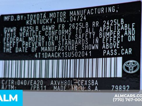 Used 2025 Toyota Camry SE image 61