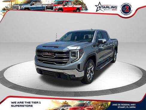 Certified 2025 GMC Sierra 1500 SLT w/ SLT Premium Package AWD/4WD image 1