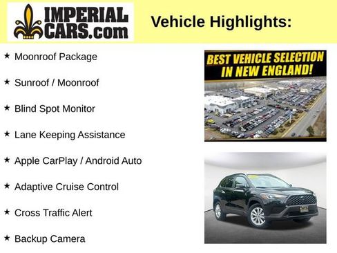 Used 2025 Toyota Corolla Cross LE w/ Moonroof Package AWD/4WD image 8