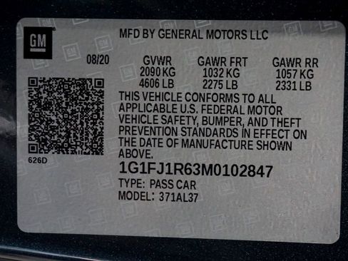 Used 2021 Chevrolet Camaro ZL1 image 18