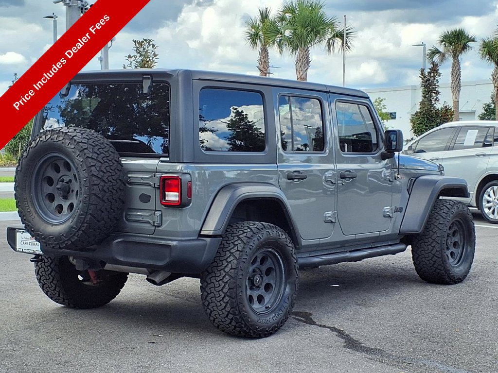 Used 2019 Jeep Wrangler Unlimited Sport S AWD/4WD image 9