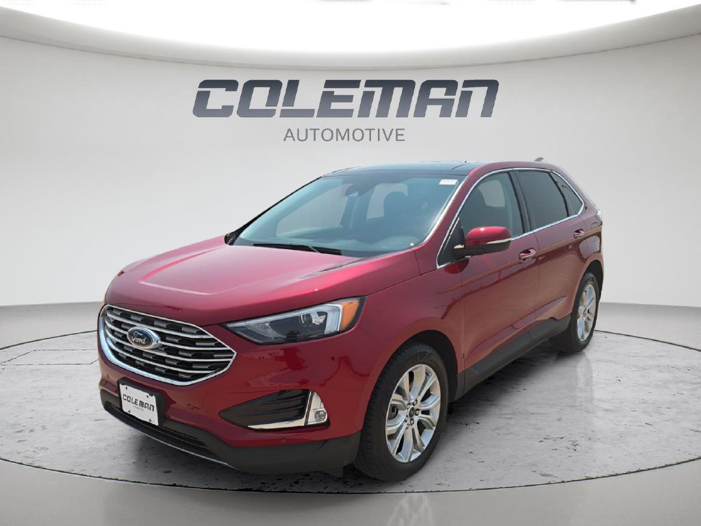 Used 2022 Ford Edge Titanium w/ Class II Trailer Tow Package AWD/4WD image 1