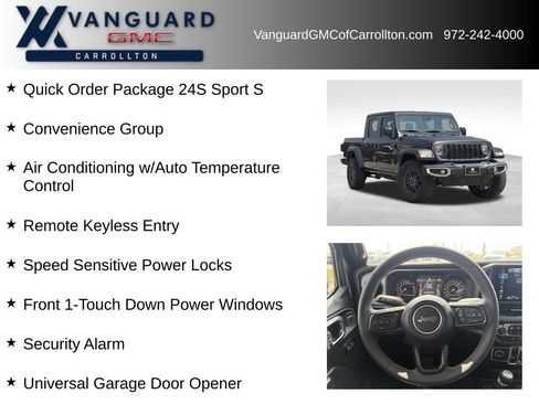 Used 2024 Jeep Gladiator Sport AWD/4WD image 6