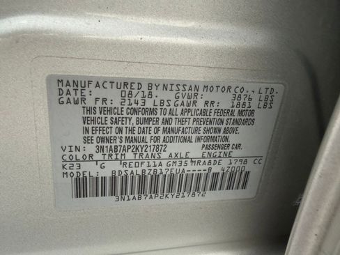 Used 2019 Nissan Sentra S image 20