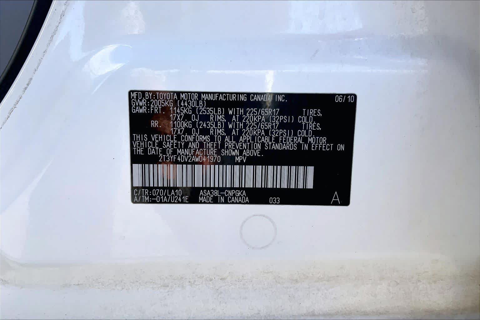 Used 2010 Toyota RAV4 Limited FWD image 34