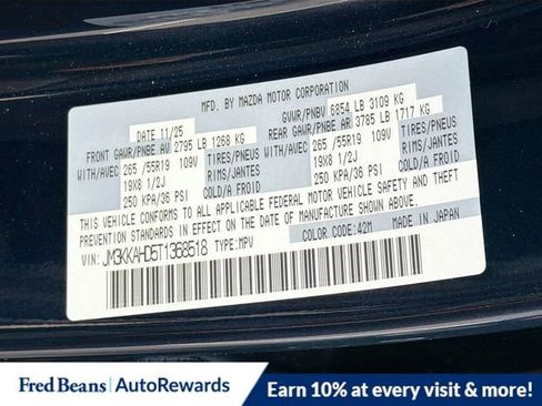 New 2026 MAZDA CX-90 3.3 Turbo w/ Select Package image 31