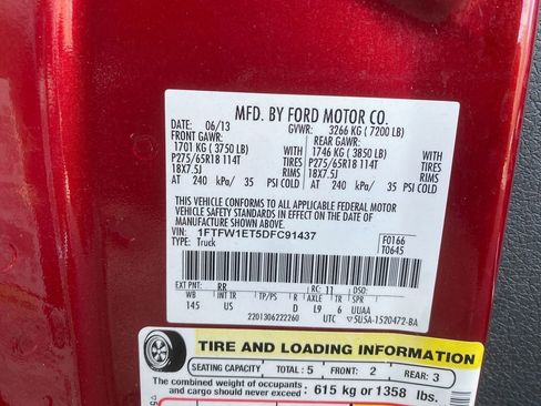 Used 2013 Ford F150 XLT w/ Luxury Equipment Group image 31