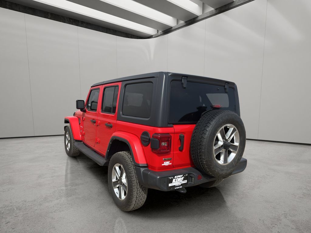 Used 2021 Jeep Wrangler Unlimited Sahara AWD/4WD image 3