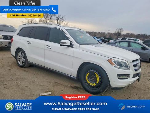 Used 2014 Mercedes-Benz GL 450 4MATIC w/ Lane Tracking Package image 5