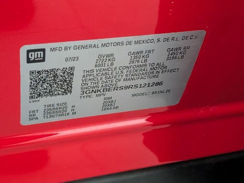 Certified 2024 Chevrolet Blazer RS w/ Driver Confidence II Package image 20