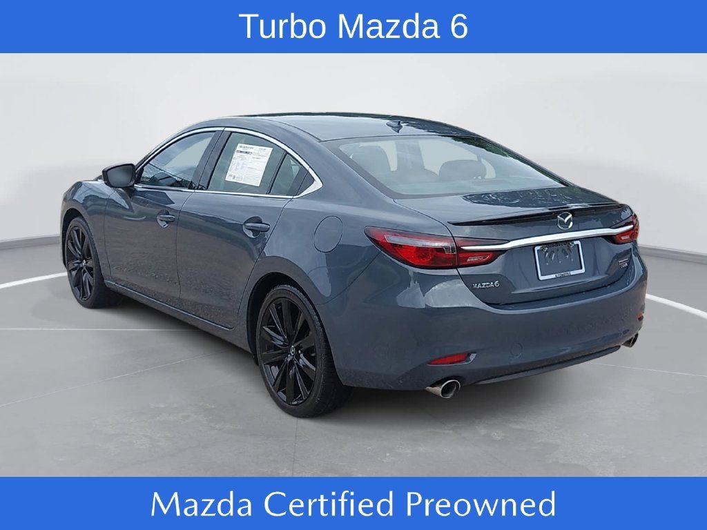 Certified 2021 MAZDA MAZDA6 Carbon Edition FWD image 7