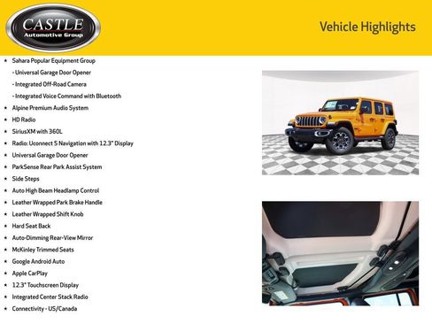 New 2026 Jeep Wrangler Unlimited Sahara AWD/4WD image 6