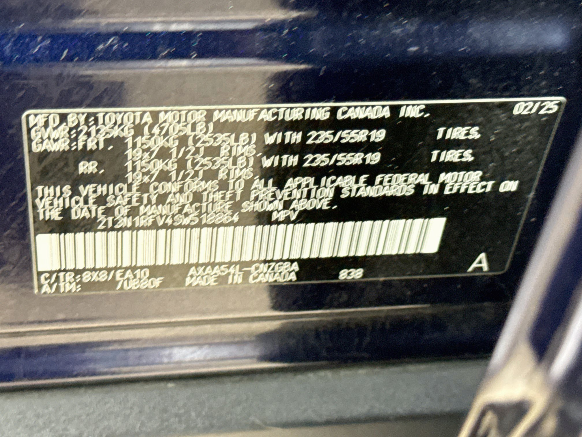 Certified 2025 Toyota RAV4 Limited w/ Weather Package AWD/4WD image 30