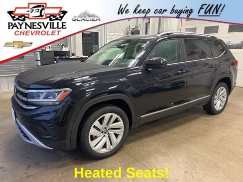 Used 2021 Volkswagen Atlas SEL AWD/4WD image 1