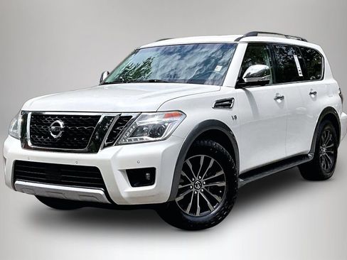 Used 2017 Nissan Armada Platinum w/ Captain Seat Package AWD/4WD image 1