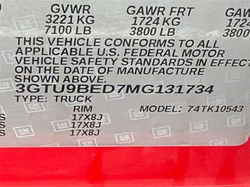 Used 2021 GMC Sierra 1500 SLE image 31