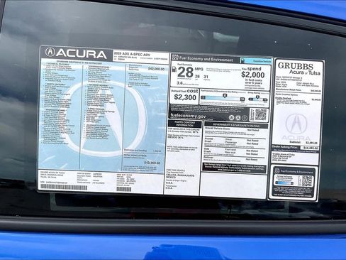 New 2025 Acura ADX A-Spec image 30