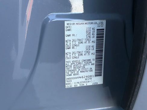 Used 2023 Nissan Frontier PRO-4X w/ Pro Convenience Package image 36