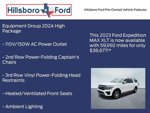 Used 2023 Ford Expedition Max XLT image 3