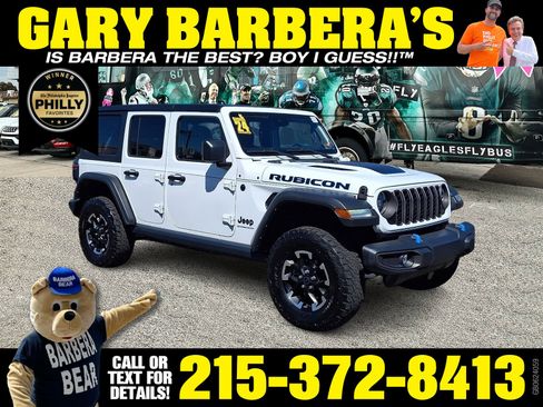 Used 2024 Jeep Wrangler Unlimited Rubicon 4xe AWD/4WD image 1