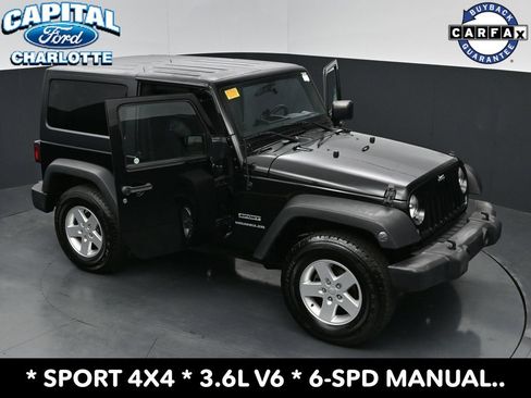 Used 2017 Jeep Wrangler Sport w/ Quick Order Package 23S AWD/4WD image 32