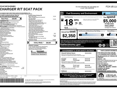 Used 2018 Dodge Charger R/T Scat Pack RWD image 27