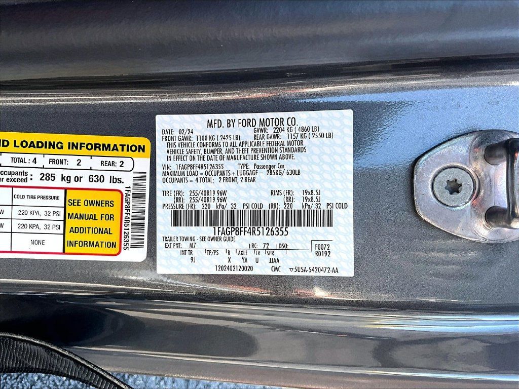 Used 2024 Ford Mustang GT Premium RWD image 33