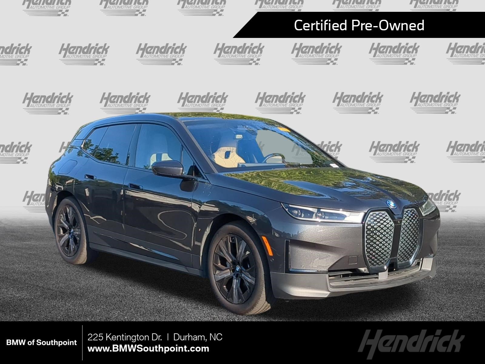 Certified 2025 BMW iX xDrive50 w/ Premium Package AWD/4WD image 1