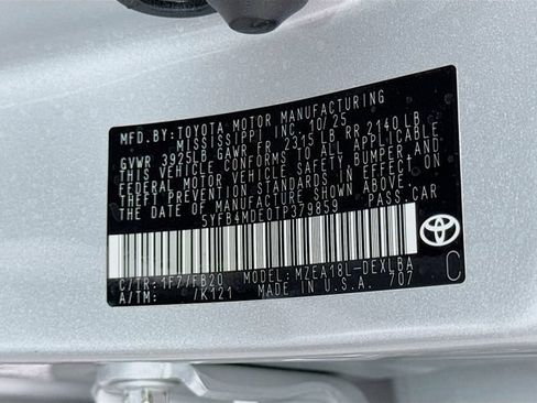 Certified 2026 Toyota Corolla LE FWD image 31