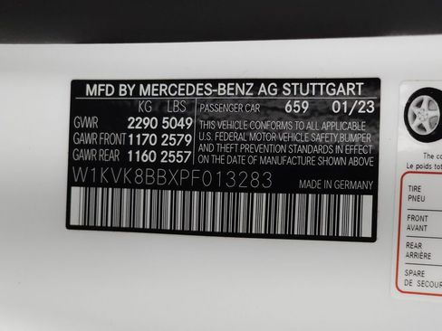 Used 2023 Mercedes-Benz SL 63 AMG 4MATIC w/ Driver Assistance Package image 42