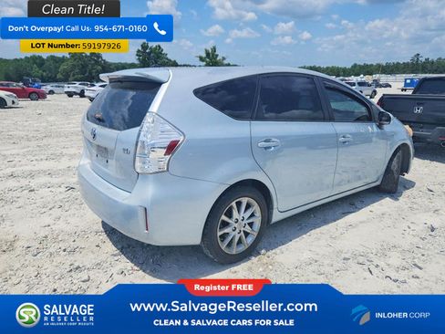 Used 2013 Toyota Prius V Five FWD image 4