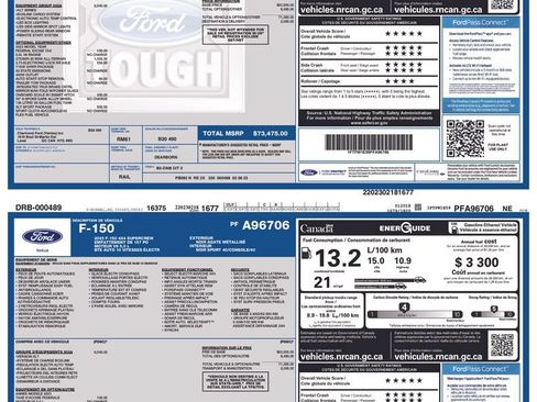 Used 2023 Ford F150 XLT w/ Equipment Group 302A High AWD/4WD image 5