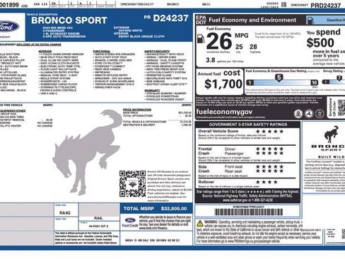 Used 2023 Ford Bronco Sport Big Bend image 12