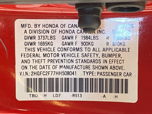 Used 2017 Honda Civic EX image 27