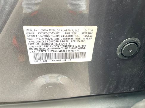 Used 2016 Honda Pilot EX image 11