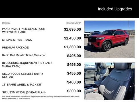 New 2026 Ford Explorer ST-Line w/ ST-Line Street Pack AWD/4WD image 5