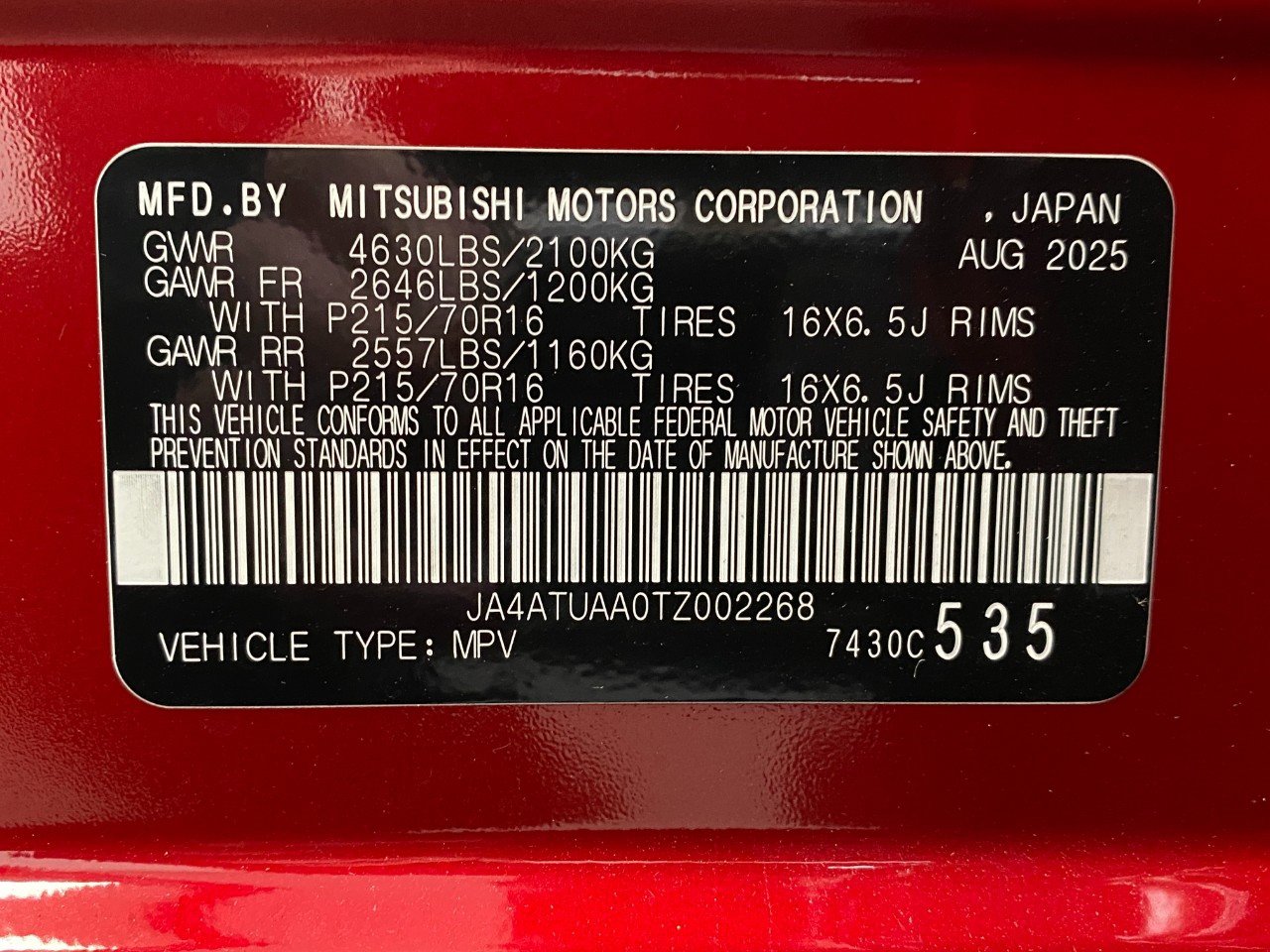 New 2026 Mitsubishi Eclipse Cross ES AWD/4WD image 27