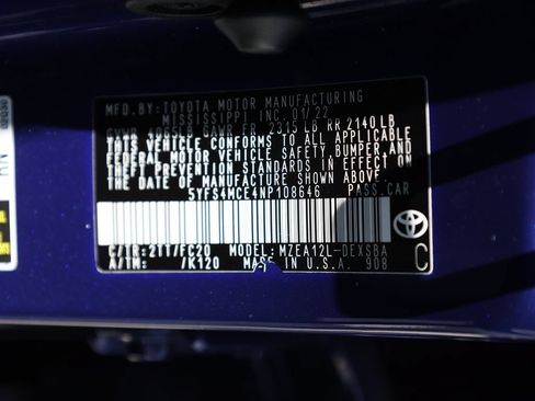 Used 2022 Toyota Corolla SE FWD image 34