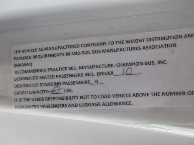 Used 2019 Ford E-350 and Econoline 350 Super Duty w/ Shuttle Bus Prep Package RWD image 44