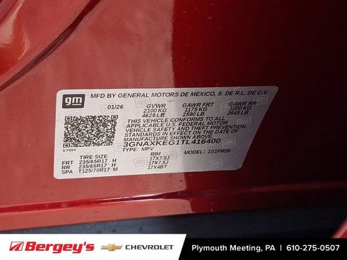 New 2026 Chevrolet Equinox ACTIV FWD image 17