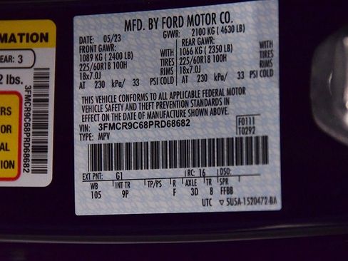 Used 2023 Ford Bronco Sport Outer Banks w/ Tech Package image 16