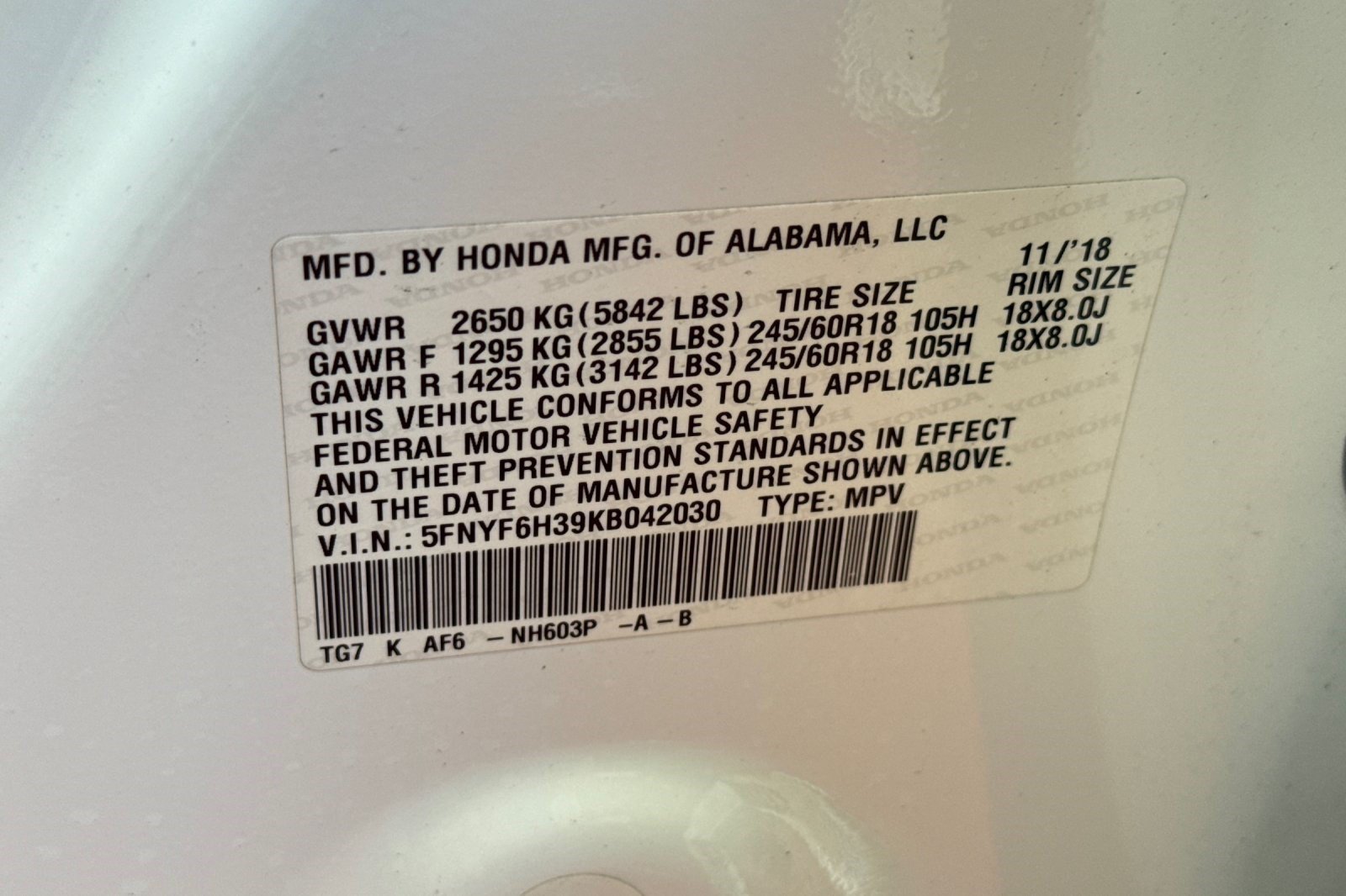 Used 2019 Honda Pilot EX image 27