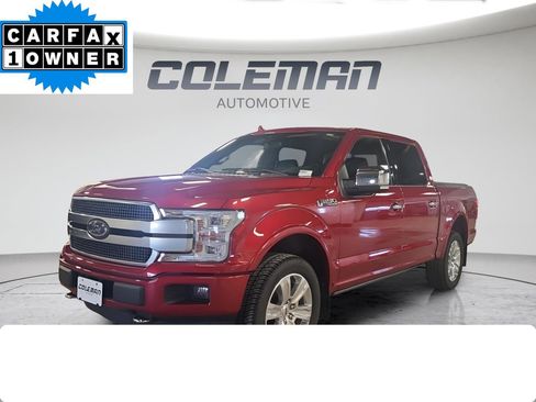 Used 2020 Ford F150 Platinum w/ Equipment Group 701A Luxury AWD/4WD image 1