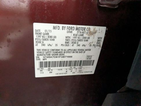 Used 2015 Ford Explorer XLT w/ Equipment Group 202B image 15