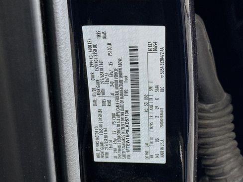 Used 2020 Ford F150 XLT w/ Equipment Group 302A Luxury AWD/4WD image 12
